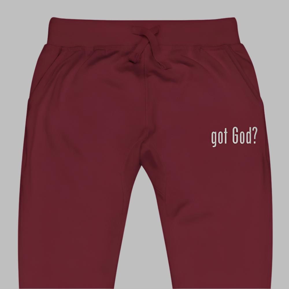 got God? Fleece Joggers